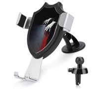 Jubonexis Coppia di mani con artigli lunghi e affilati supporto per telefono da auto supporto triangolare con clip base a clip per bocchetta dell'aria supporto per telefono cellulare accessori