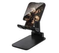 Jubonexis Cranio E Vecchi Libri Fiori Cellulare Stand Pieghevole Regolabile Del Telefono Del Supporto