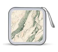 Jubonexis Custodia per CD e DVD, portatile, per auto, casa, viaggi, colore: beige