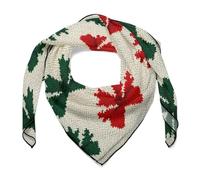 Jubonexis Fiocchi rossi verdi su maglione crema modello sciarpa per capelli da donna sciarpa quadrata di seta come sciarpa per la testa fazzoletto sciarpa in raso