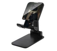 Jubonexis Gatti neri vestiti in abiti formali del XIX secolo supporto per telefono cellulare pieghevole regolabile supporto per scrivania