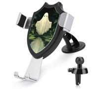 Jubonexis Ghost Galleggia Sopra L'Acqua Supporto Telefono Auto Supporto Triangolo Clip Base Presa D'aria Supporto per Telefono Cellulare Auto Accessori per Cellulari 4-6 Pollici Smartphone