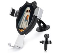 Jubonexis Ghost Indossare Occhiali da sole Vintage Car Phone Holder Mount Triangolo Clip Base Air Vent Telefono Cellulare Supporto Auto Accessori per 4-6 Pollici Cellulari Smartphone