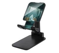 Jubonexis Ghost on the seat of subway treno cellulare stand pieghevole regolabile telefono stand per scrivania