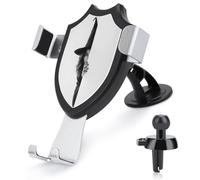 Jubonexis Halloween Witch Peeking Minimalista Car Phone Holder Mount Triangle Clip Base Air Vent Cell Phone Mount Car Mount Accessori Automotive per 4-6 Pollici Cellulari Smartphone