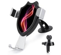 Jubonexis Linee astratte a spirale incandescente rosa rosso supporto per telefono per auto triangolo clip base per presa d'aria supporto per telefono cellulare accessori automobilistici per smartphone