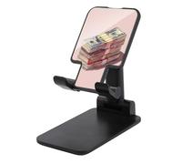 Jubonexis Pila di banconote da un dollaro Supporto per telefono cellulare minimo pieghevole regolabile per scrivania