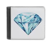 Jubonexis Portafoglio bifold in morbida pelle PU con disegno di un cartone animato, portamonete porta carte di credito, portafoglio sottile resistente per riporre denaro da uomo e donna