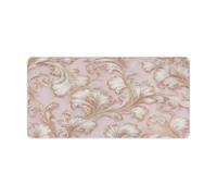 Jubonexis Sottomano da scrivania per computer portatile, 60 x 30 cm, antiscivolo, con bordo cucito, per lavoro, gioco, ufficio, casa