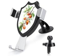Jubonexis Supporto per telefono da auto con albero di pesco ad acquerello Supporto per telefono cellulare a triangolo con base a clip per bocchetta dell'aria Supporto per auto Accessori