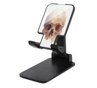 Jubonexis Supporto regolabile pieghevole del telefono cellulare del cranio umano dell'acquerello per la scrivania