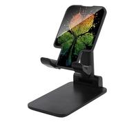 Jubonexis Trifoglio verde arcobaleno con schizzi di vernice Supporto per telefono cellulare pieghevole regolabile per scrivania