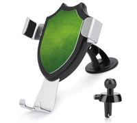 Jubonexis Verde chiaro Sfondo di colore solido Supporto per telefono da auto Supporto per telefono Triangolo Clip Base Presa d'aria Supporto per telefono cellulare Supporto per auto Accessori