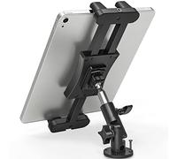 Jubor Supporto Tablet Auto, Supporto Tablet Muro per iPad/iPad Mini iPhone, Tutti Smartphone e Tablet da 4,7-13,5 Pollici, Regolabile Porta da Parete per Tablet per Auto, Camion, Muro, Scrivania