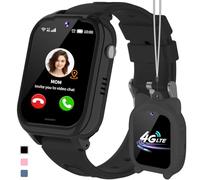 JUBUNRER 4G Smartwatch Bambini GPS Localizzatore WiFi Videochiamata SOS Contapassi Bambina Bambino Giochi Sveglia Fotocamera Calcolatrice Impermeabile Braccialetto Orologio Telefono Ragazzi Ragazze