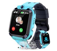 JUBUNRER Smartwatch Bambini GPS Telefono Sveglia SOS Giochi IP68 Impermeabile Modello di Classe Smartwatch Bambina Orologio Bambino Digitale Ragazze Ragazz Regalo-