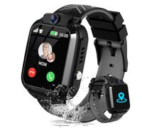 JUBUNRER Smartwatch Bambini Localizzatore GPS Telefono SOS Sveglia Giochi Modello di Classe Impermeabile Smartwatch Bambina Orologio Bambino Ragazze Ragazzi Digitale Regalo-