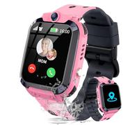 JUBUNRER Smartwatch Bambini Localizzatore GPS Telefono SOS Sveglia Giochi Modello di Classe Impermeabile Smartwatch Bambina Orologio Bambino Ragazze Ragazzi Digitale Regalo-