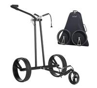 JuCad Phantom Titan black on black 2.0 carrello elettrico + borsa da trasporto