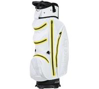 Jucad Silence Dry White/Yellow Borsa da golf Cart Bag