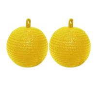 JUCHRZEY 2 Pezzi Trappole for Mosche della Frutta Trappola appiccicosa for Mosche della Frutta Palla Multifunzione for Insetti Api Volare Trappola appiccicosa a Forma di Agrumi for Interni E
