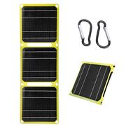 JUCHRZEY 30W/40W 5V Caricatore portatile for telefono con batteria PD 20W QC 3.0 5V 9V 12V Pannelli ETFE pieghevoli di piccola potenza di emergenza Tipo C USB-A Uscita DC Pannello solare IP