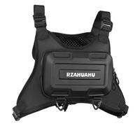 JUCHRZEY Borsa pettorale sportiva Borsa porta telefono pettorale Tracolla regolabile Tasca pettorale tattica riflettente traspirante for allenamenti Esercizi