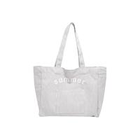 JUCHRZEY Borsa tote da donna a righe Borsa a tracolla alla moda Borsa hobo chic di grande capacità Chiusura con cerniera Borsa da pendolarismo elegante Borsa da viaggio all'aperto (Grigio ch