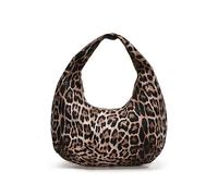 JUCHRZEY Borsetta donne pura a tracolla leopardata di capacità con zaino con cerniera con cerniera