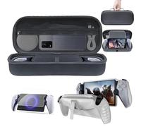 JUCHRZEY Custodia da Trasporto for Portale Play-station, Compatibile con Custodia Rigida da Trasporto Portale Play-station 5, Custodia in TPU con Supporto Compatibile con Portale PS, Pellico