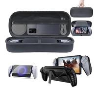 JUCHRZEY Custodia da Trasporto for Portale Play-station, Compatibile con Custodia Rigida da Trasporto Portale Play-station 5, Custodia in TPU con Supporto Compatibile con Portale PS, Pellico