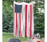 JUCHRZEY Decorazioni il 4 luglio, 4,2 x 2,3 piedi Fabric-America, Offer for il Giorno 'Indipendenza, Accessori for il Giorno 'Indipendenza, Giorno della Commemorazione-