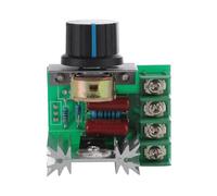 JUCHRZEY Dimmer AC 220V 2000W con manopola di controllo Regolatore di velocità del motore Modulo regolatore di tensione elettronico ad alta potenza Regolazione del regolatore di velocità (in