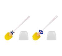 JUCHRZEY Donald Trump Scopino per WC divertente spazzola per la pulizia del bagno (E)