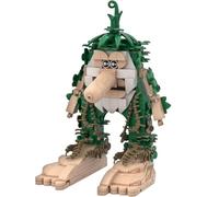 JUCHRZEY Kit di figura tralala TRALALERO, cerebrali italiane for la raccolta, kit di plastica 3D for ufficio e a casa (scimmia Baumaffe)