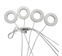 JUCHRZEY Lampada da coltivazione a soffitto a spettro completo 4 livelli dimmerabili Luce for piante a LED regolabile in altezza Lampada for piante da interno for piante da interno (D)