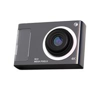 JUCHRZEY Mini CCD Camera HD 1080P 48MP Zoom 4X Fotocamera digitale for bambini Doppio obiettivo Fotocamera digitale punta e scatta Supporto anti-vibrazione Scheda da 32 GB for Ragazzi Ragazz