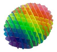 JUCHRZEY Piccolo Verme a Sei Facce Artefatto di decompressione Schegge di plastica deformabili sensoriali Colorato Divertente Tasca Giocattolo Sensoriale Stress Ansia Sollievo Giocattoli (M