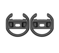 JUCHRZEY Ruote sterzo alle corse 2pcs for il supporto del manico del controller 2 (nero)