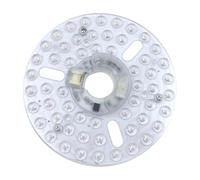 JUCHRZEY Sostituzione Luce LED for Ventilatori da Soffitto, Pannello Base Universale in Alluminio Compatibile con la Maggior Parte dei Ventilatori da Soffitto e dei Lampadari