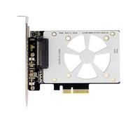 JUCHRZEY U.2 SFF-8639 Alla Scheda di Espansione PCI-EX4 4000MB/s PCI-E Scheda Adattatore di Espansione Scheda Riser PCI-E GEN3 Supporto U.2 NVME SSD