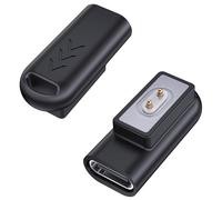 JUCHRZEY USB-C Femmina a for Smartwatch Adattatore Maschio Adattatore di Ricarica da 90 Gradi Adattatore for Caricatore Connettore for Mi Band 8 Pro/8 for Redmi Smart Band 2