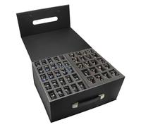 Jucoci Custodia per miniature per giochi di guerra (compatibile con fanteria)