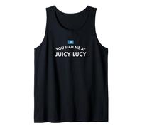 Jucy Juicy Lucy Cheeseburger Minneapolis Bar Cibo Canotta