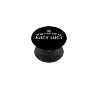 Jucy Juicy Lucy Cheeseburger Minneapolis Bar Cibo PopSockets PopGrip Adesivo