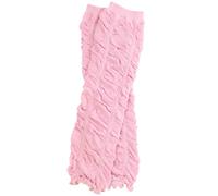 juDanzy Scaldamuscoli arricciati in vari colori per ragazze, neonati, bambini (Taglia unica (da 12 libbre a 10 anni), rosa chiaro)