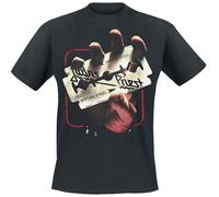 Judas Priest British Steel 50HMY Tour Uomo T-Shirt Nero 100% Cotone Regular