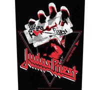 Judas Priest British Steel Vintage 30x36x27cm Toppa da schiena da cucire