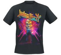 Judas Priest Escape from Reality Uomo T-Shirt Nero M 100% Cotone Regular