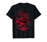 Judas Priest Firepower Red Circle Maglietta, Uomo, Nero, 5XL